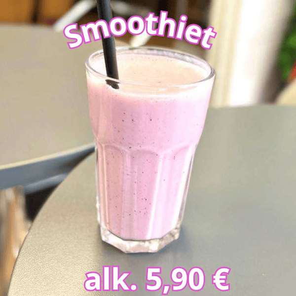 Smoothiet alk. 5,90 €