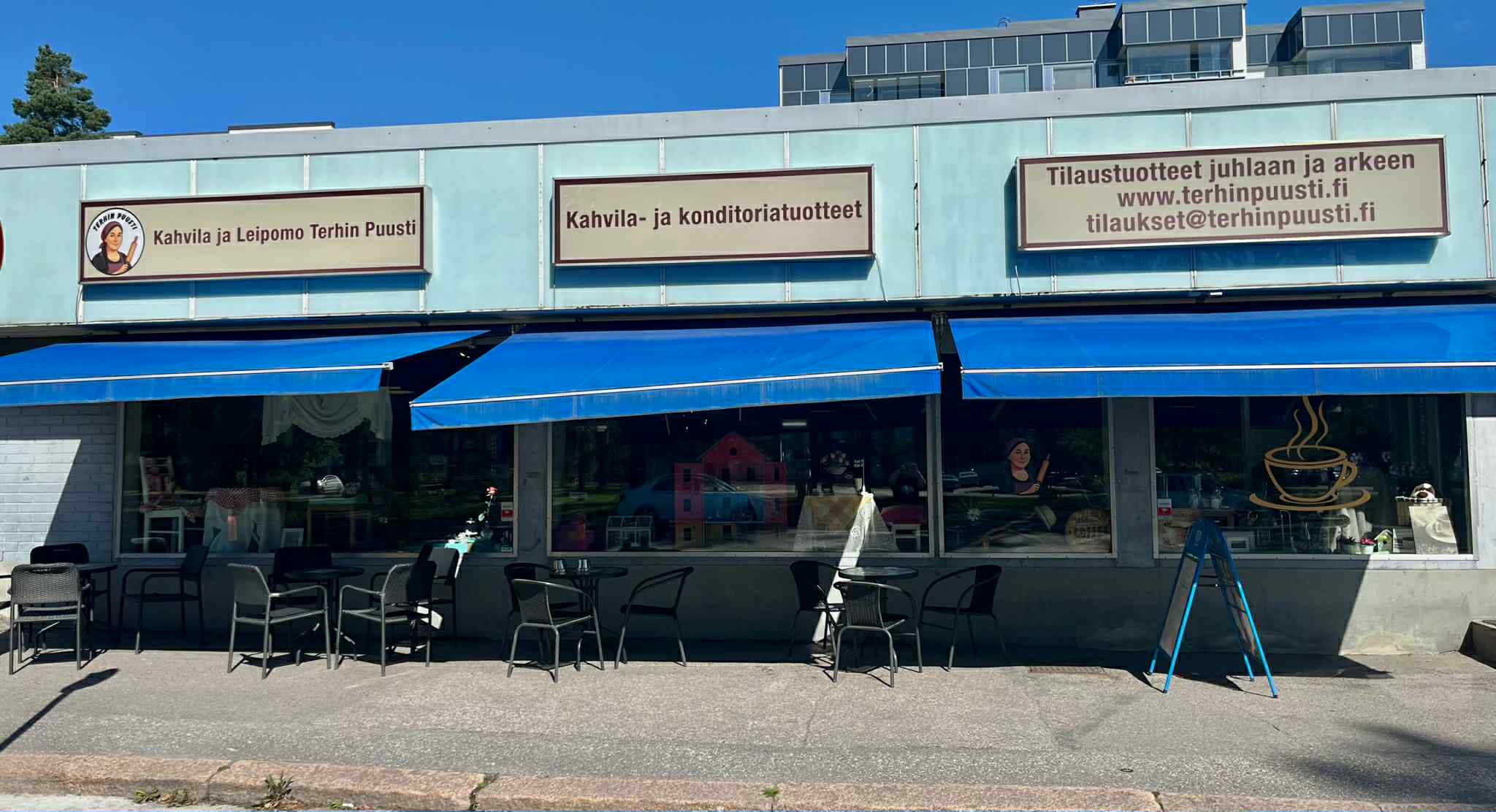 Kahvila ja leipomo Terhin Puusti Kauppalankatu 7-11