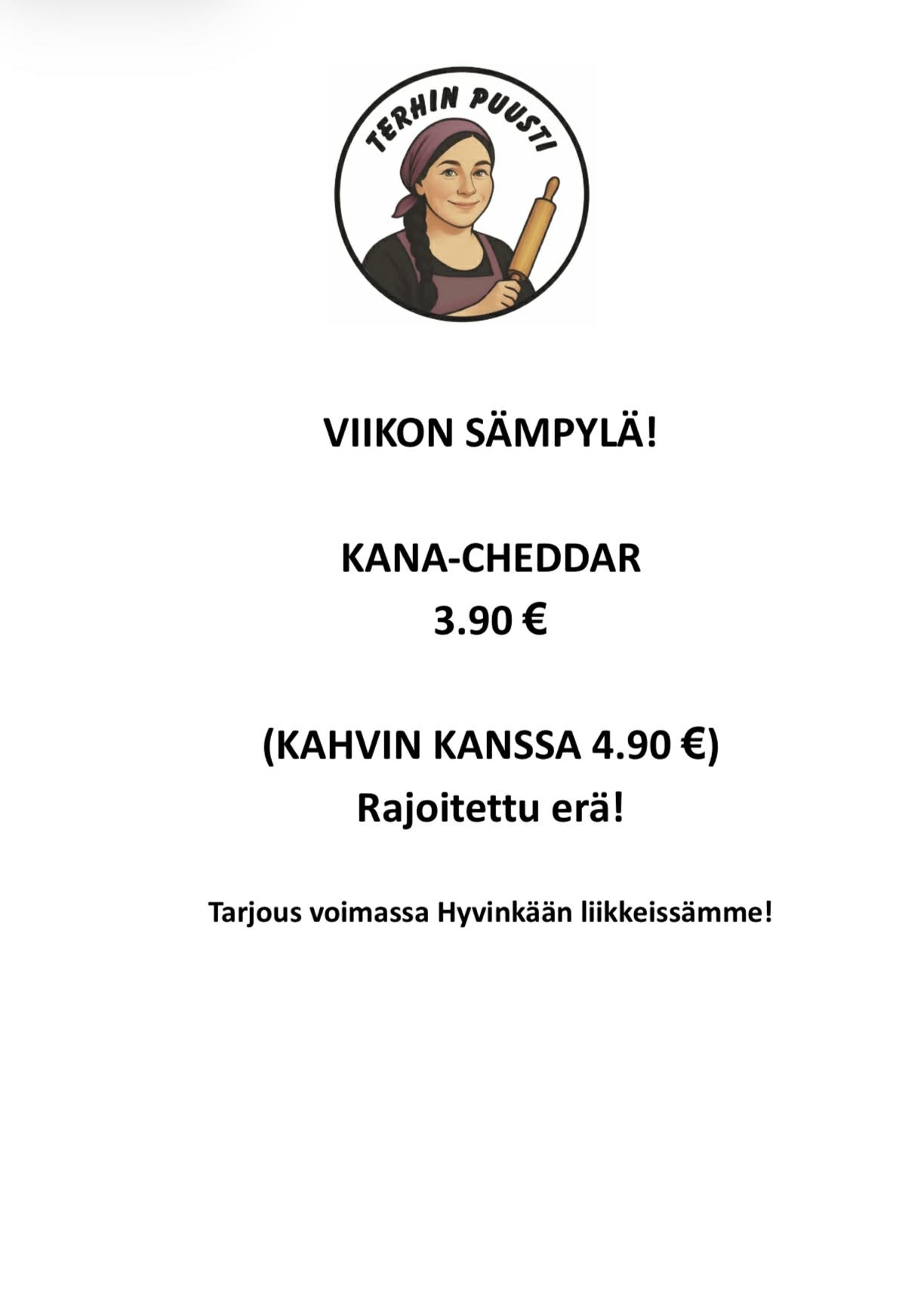 Viikon sämpylä vko 3 2026 Hyvinkää
