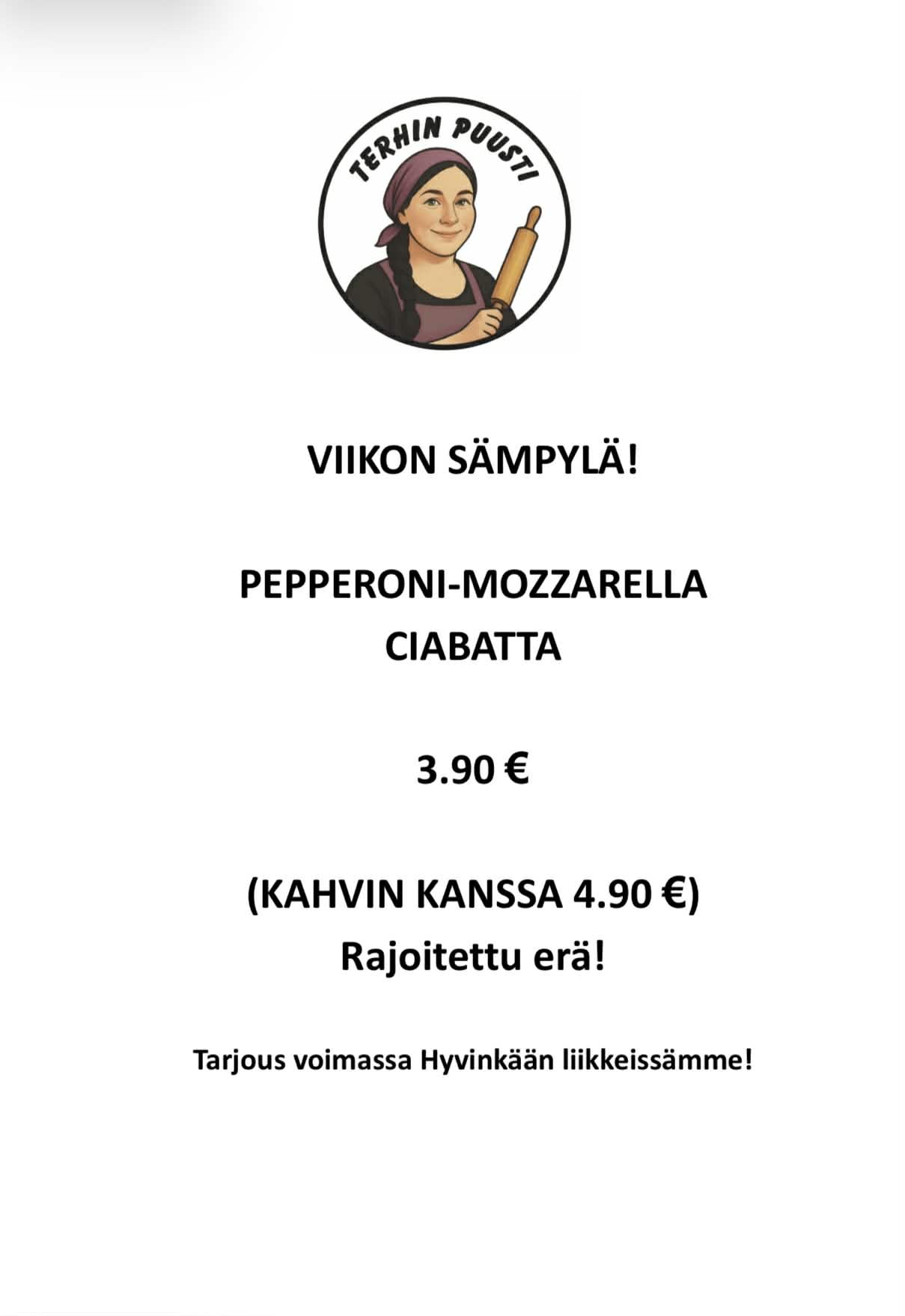 Viikon sämpylä vko 11 2026 Hyvinkää