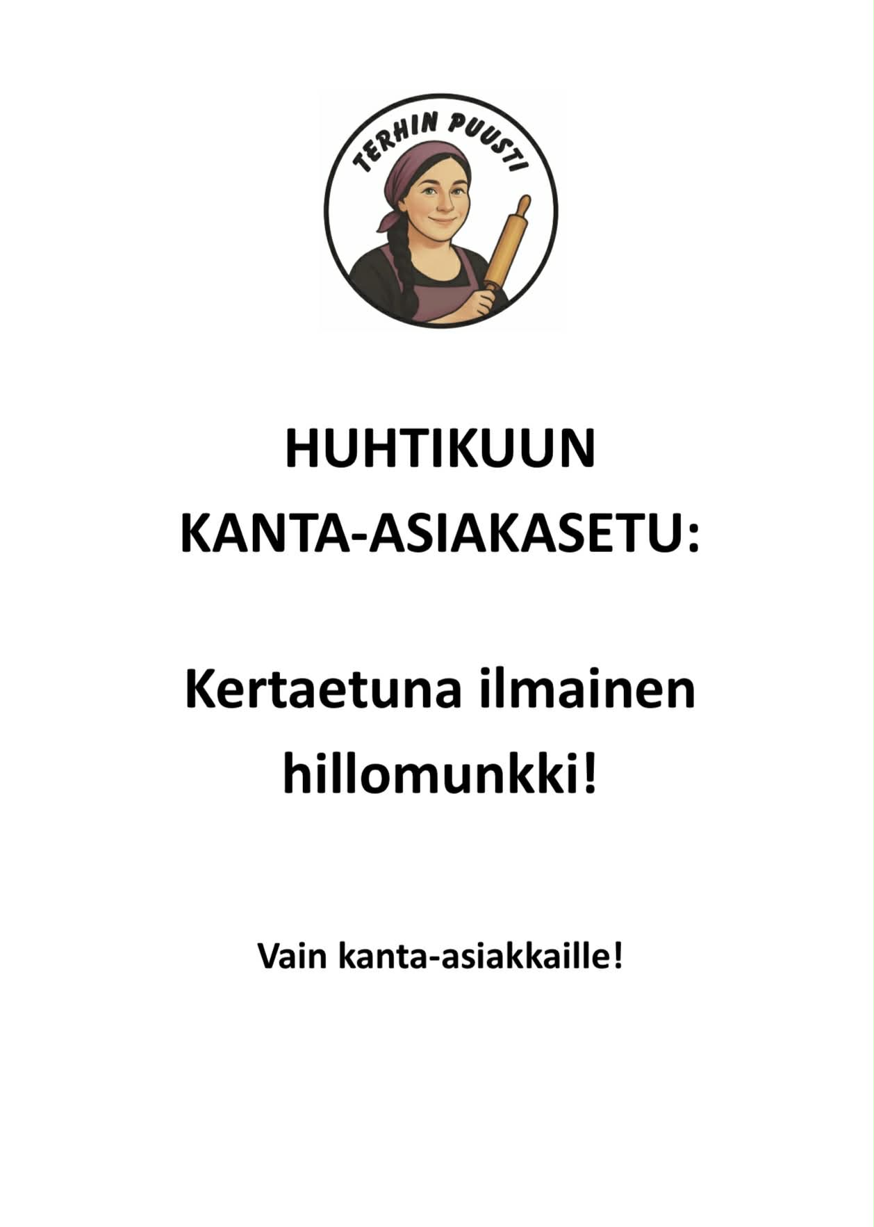 Huhtikuun 2026 kanta-asiakasetu
