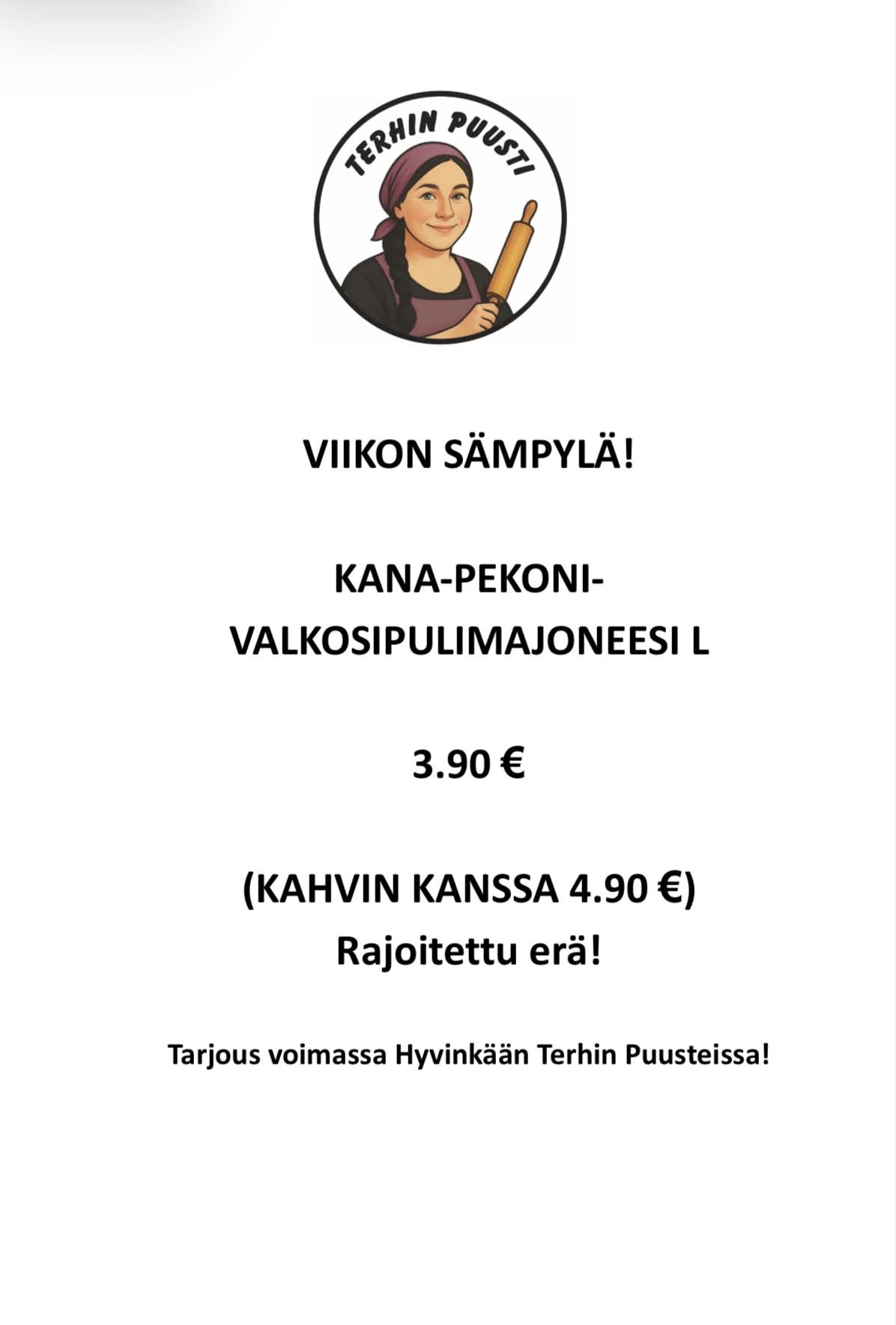 Viikon sämpylä vko 43 Hyvinkää Terhin Puusti