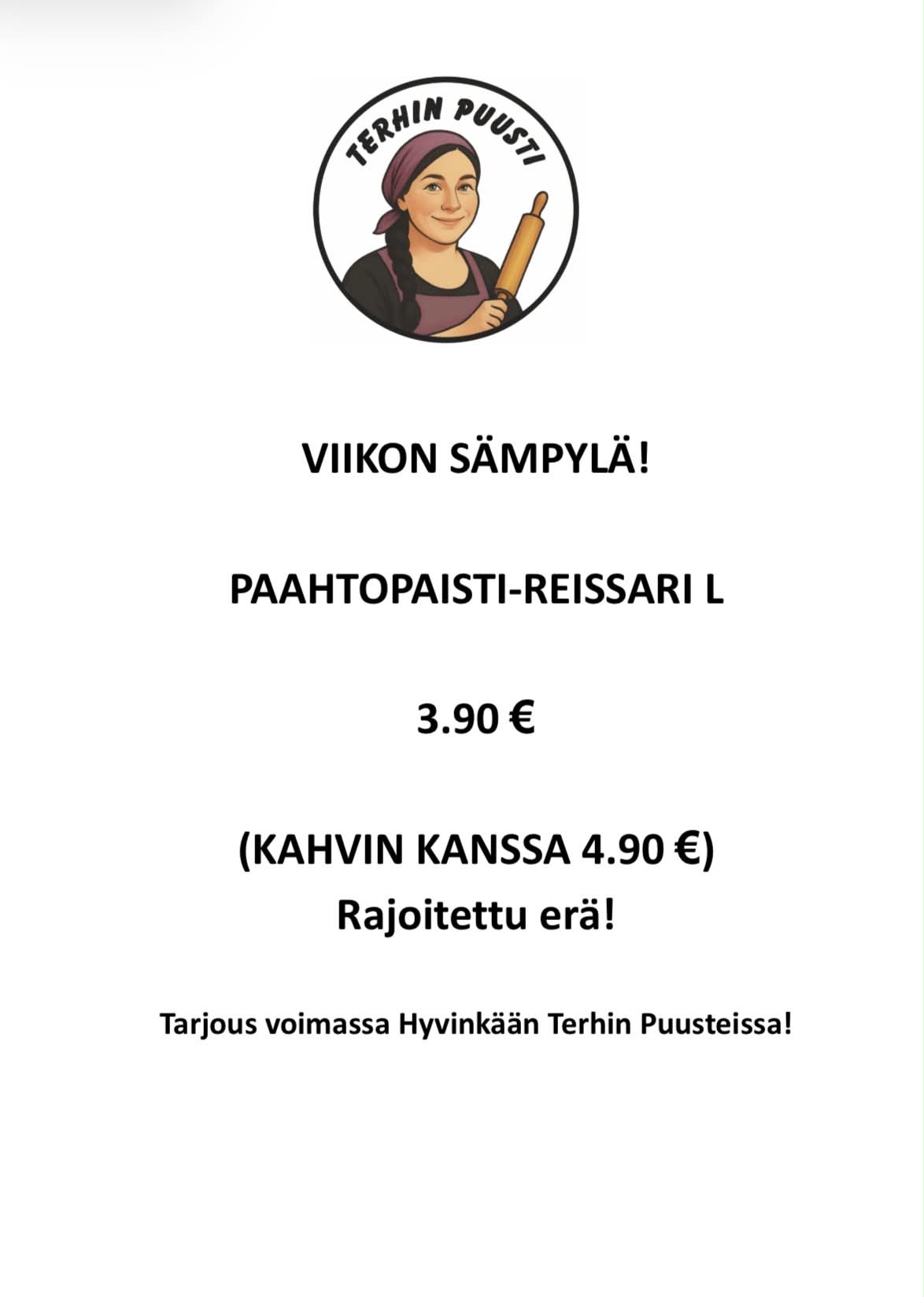 Viikon sämpylä vko 44 Hyvinkää Terhin Puusti